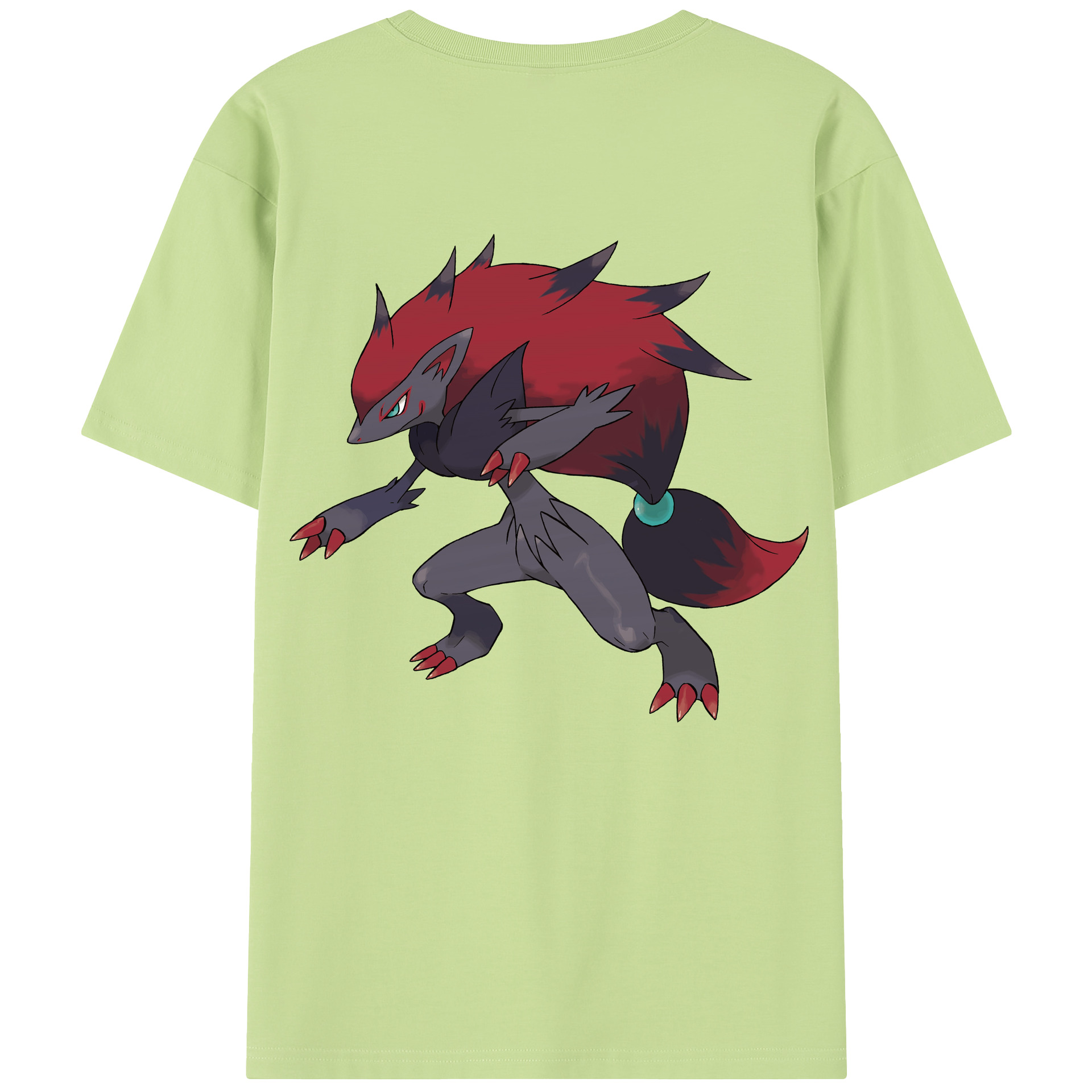 （画像用） ポケットモンスター Pokémon 綿100％半袖Tシャツ（背面プリント）